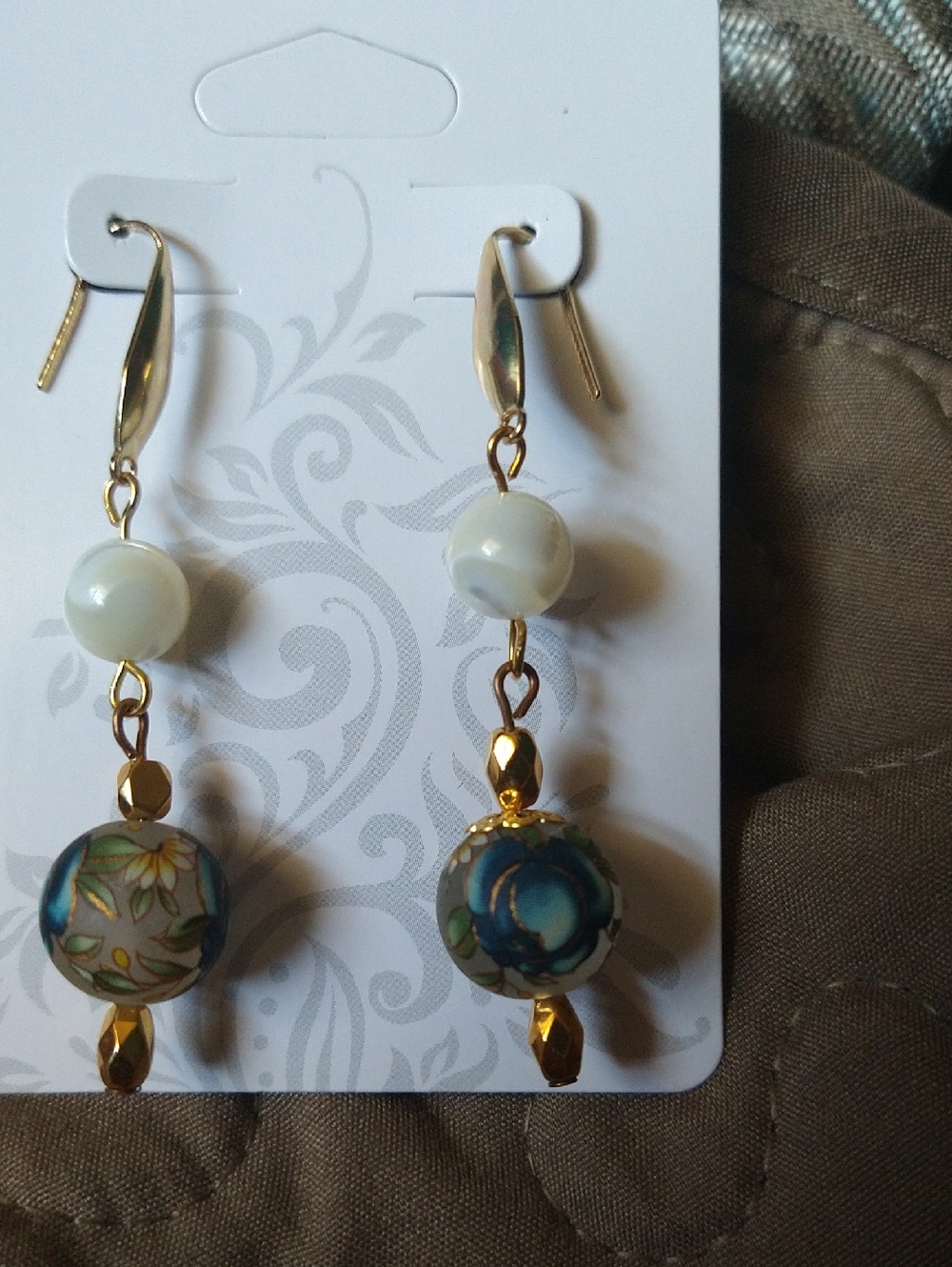 Mother Of Pearl Earrings